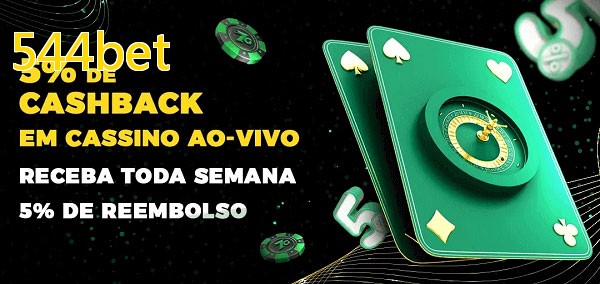 Promoções do cassino ao Vivo 544bet